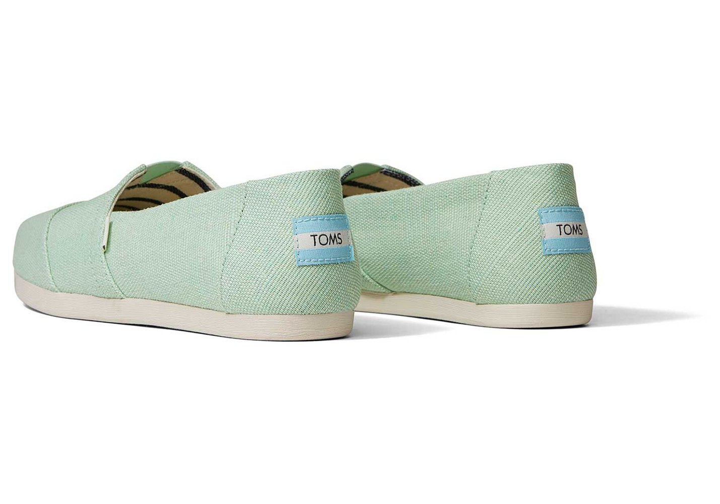 Toms Alpargata Heritage Canvas Espadrille Mint - Womens - 18652-JVKL